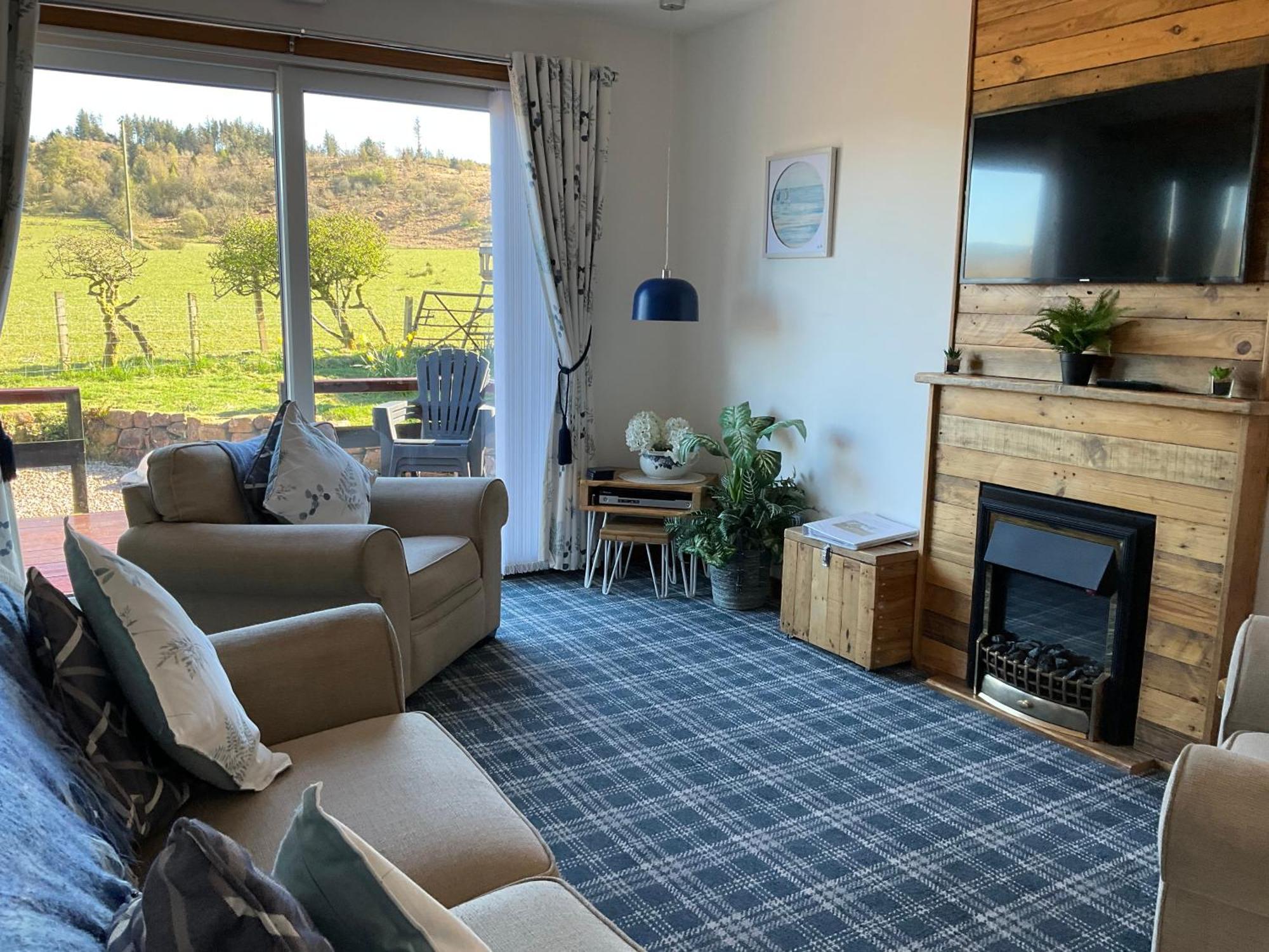 Heron Lodge, Edge Of Mabie Forest ดัมฟรีส์ ภายนอก รูปภาพ