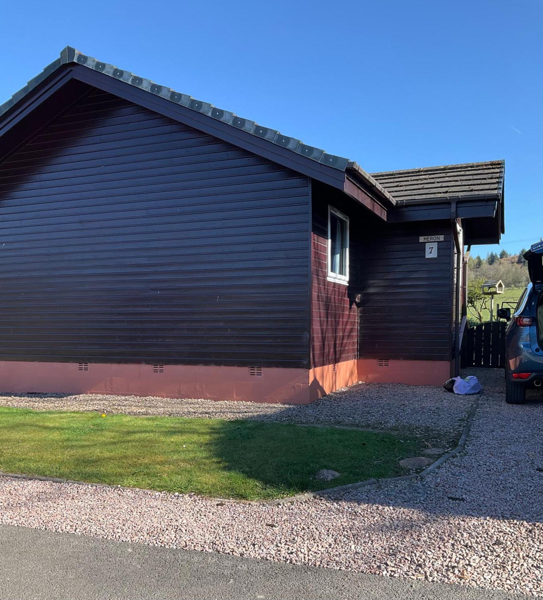 Heron Lodge, Edge Of Mabie Forest ดัมฟรีส์ ภายนอก รูปภาพ